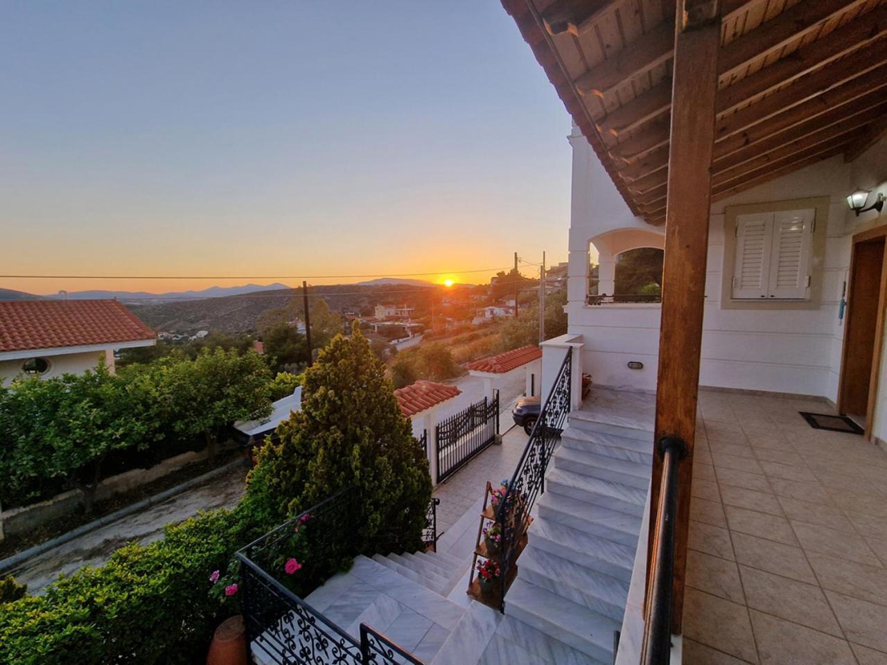 The Mirador Boutique Villa With Scenic Sea View Порто-Рафти Экстерьер фото