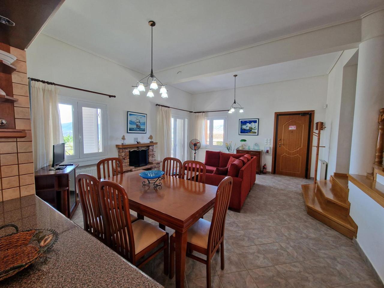 The Mirador Boutique Villa With Scenic Sea View Порто-Рафти Экстерьер фото