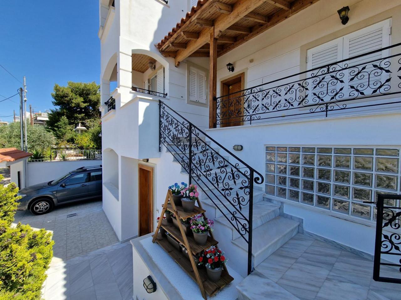 The Mirador Boutique Villa With Scenic Sea View Порто-Рафти Экстерьер фото