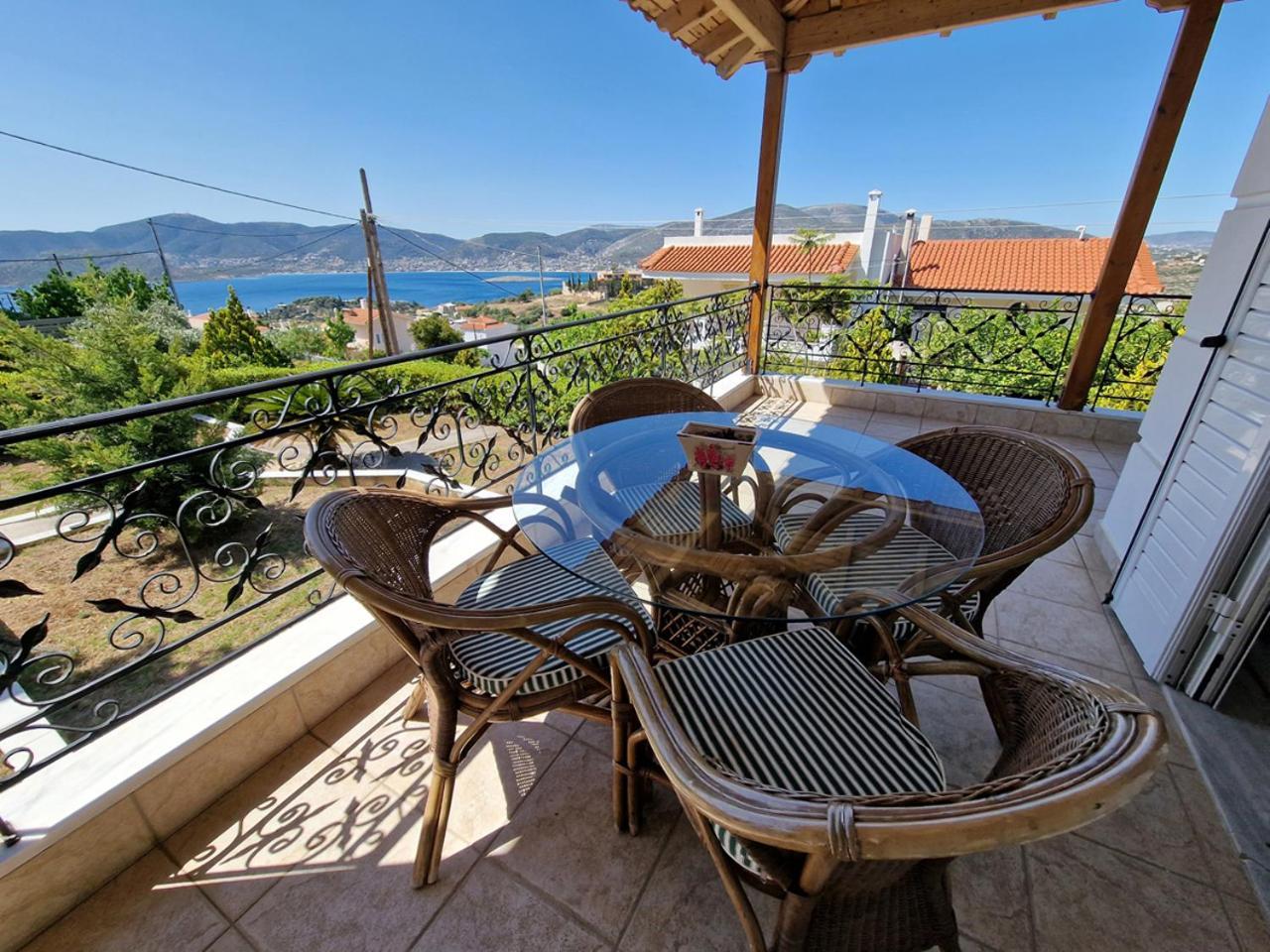 The Mirador Boutique Villa With Scenic Sea View Порто-Рафти Экстерьер фото